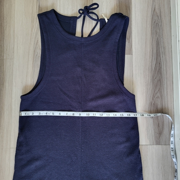 West Bay One-piece Free People Navy Blue Romper. - Picture 9 of 16